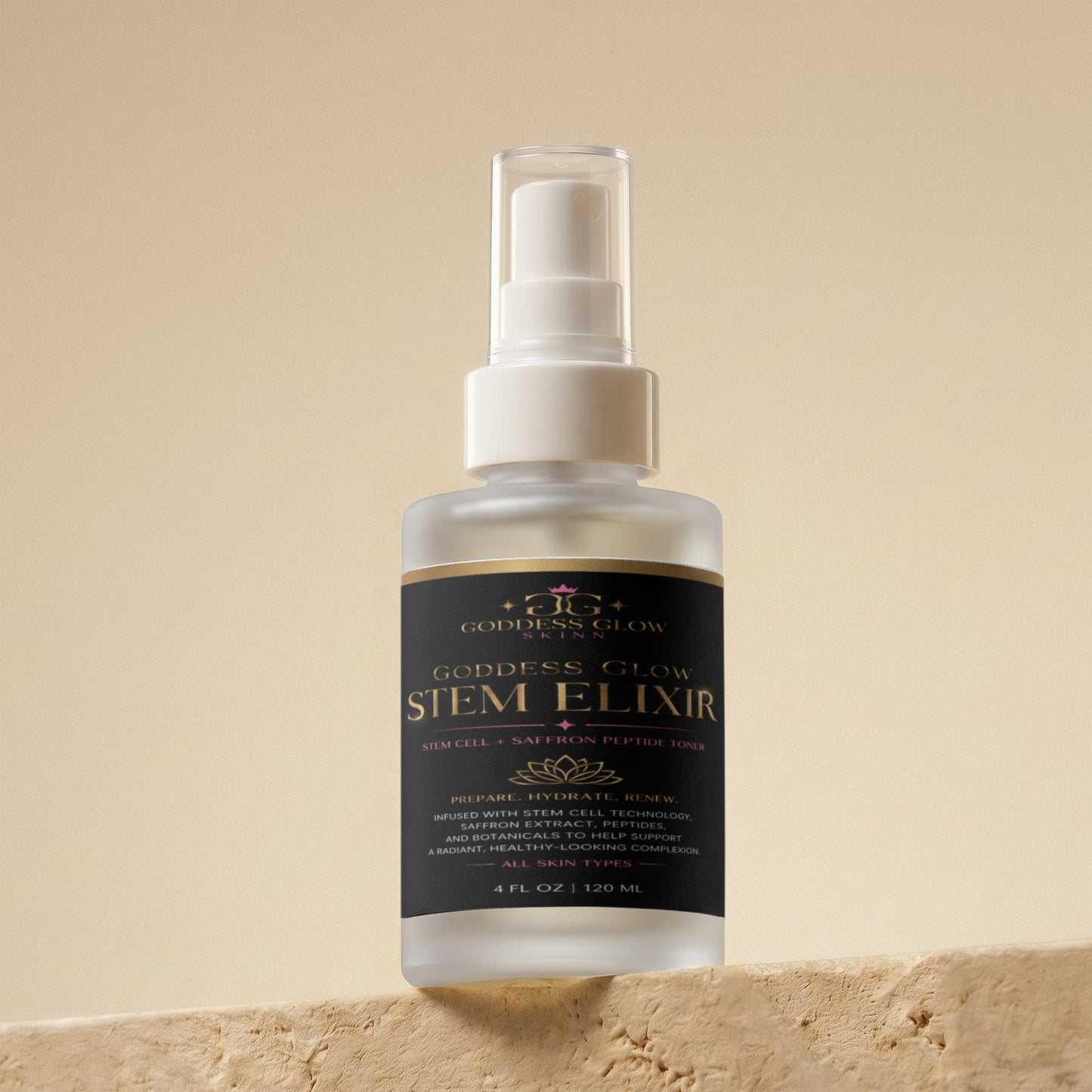 Saffron Stem Cell Peptide Toner